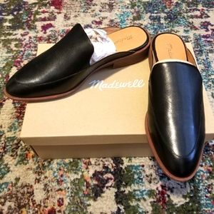 Madewell -BRAND NEW-  The Frances Black Loafer Mule - SZ9